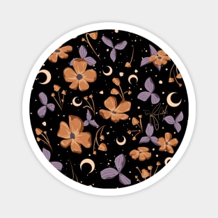 Witchy Flower Bloom Magnet